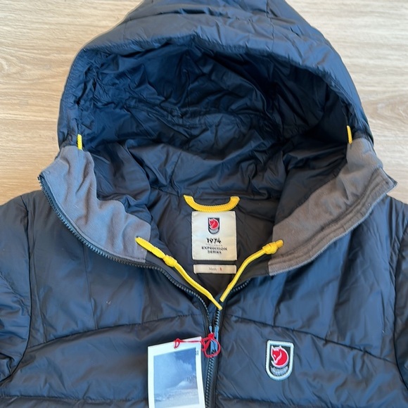 FJÄLLRÄVEN Men's Expedition Down Parka hoodie size small and 2x and xl - Picture 8 of 11